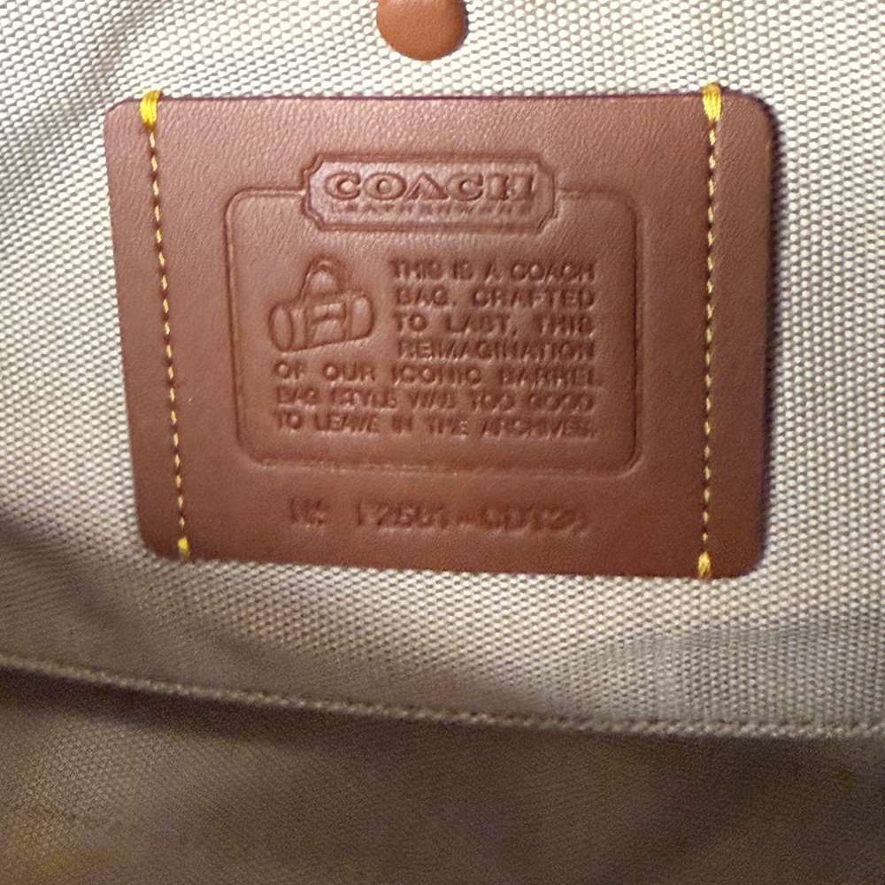Coach Kisslock Barrel Bag in Soul Suede - Picture 5 of 5